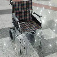 ویلچر حمل بیمار سفری چرخ کوچک آاومینیومی اکبند|آرایشی، بهداشتی، درمانی|تهران, فردوس|دیوار