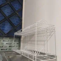 آبچکان صنعتی دو طبقه سینک ظرفشویی استیل و آبکاری|آب‌چکان و نظم‌دهنده ظروف|تهران, یافت آباد جنوبی|دیوار