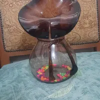 تنگ ماهی و مجسمه قدیمی زیبا