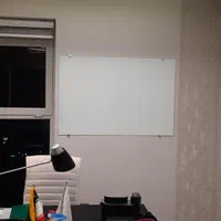 تخته وایت برد شیشه ای ABADBOARD ۹۰×۱۷۰ سانت