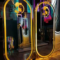 آینه لوگو دار بک لایت