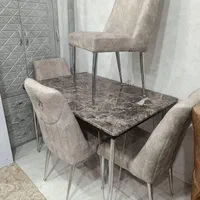 نهارخوری شرکتی پایه فلزی مدل خراطی|میز و صندلی غذاخوری|کاشان, |دیوار