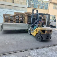 حمل بار با کامیونت خاور هیوندا بغل بازشو
