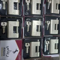 زنجیرفولادی قفل کتابی استوانه قفل درب حیاط ضمانت|ابزارآلات|اصفهان, مولوی|دیوار