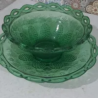 کوزه قدیمی ۶۰ساله و چراغ و ظرف پذیرایی قدیمی|کلکسیون اشیاء عتیقه|گلستان (تهران), |دیوار