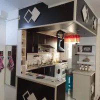 نصب برچسب کابینت و دیوار پوش فومی|خدمات پیشه و مهارت|قزوین, |دیوار