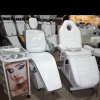 تخت مژه سالن.ترولی.صندلی اصلاح مردانه ..