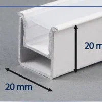 پروفیل و دیفیوزر لاین کد 6 لاینر نوری توکار
