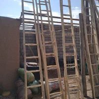 نردبان چوبی و تخته قالی|ابزارآلات|نجف‌آباد, |دیوار