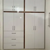 ساخت و نصب و تعمیر کابینت و کمد دیواری MDF هایگلاس|خدمات پیشه و مهارت|شاهین‌شهر, نظامی|دیوار