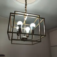 2عدد لوستر 4 شاخه نو