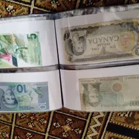 کلکسیون اسکناس های خارجی (با توضیحات)|کلکسیون سکه، تمبر، اسکناس|تهران, شهرک غرب|دیوار