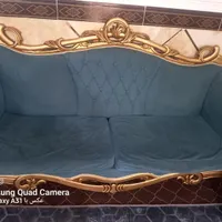 فروش مبل ۷ نفر سلطنتی|مبلمان خانگی و میز عسلی|امیدیه, |دیوار