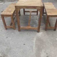 میز نیمکت کافه ای چهار نفره