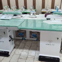 چرخ خیاطی و میز مکش الماس