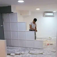 گچکاری گچبری دیوار گچی نصب درب لکه گیری ابزار|خدمات پیشه و مهارت|مشهد, وکیل‌آباد|دیوار