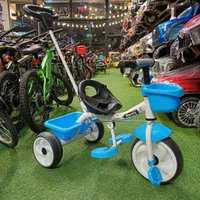 سه چرخه دسته هدایت دار با رنگ جدید|اسباببازی بچه|مشهد, توس (بلوار توس)|دیوار