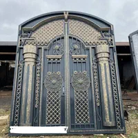 ساخت انواع درب حیاط/ویلا/باغ/باغچه طرح دار و ساده|مصالح و تجهیزات ساختمان|دزفول, |دیوار