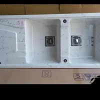 سینک آشپزخانه با ابعاد متنوع در رنگبندی مدل sink|مصالح و تجهیزات ساختمان|رشت, رشتیان|دیوار