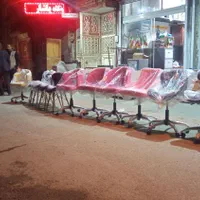 صندلی در رنگبندی مختلف جکدار گردان