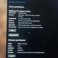 HP omen 16 - هیولای گیمینگ در حد نو|رایانه همراه|رشت, گلسار|دیوار