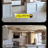 روکش چسبدار کاشی حمام سرویس برچسب کابینت|مصالح و تجهیزات ساختمان|تبریز, |دیوار