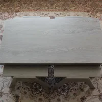 میز مستطیل و 4 عسلی کم جا- طوسی مات طرح چوب|مبلمان خانگی و میز عسلی|اصفهان, باغ فدک|دیوار