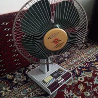 پنکه پارس خزر قدیمی سالم و تمیز