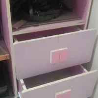 کمد بچه صورتی دو کشو|اسباب و اثاث بچه|تهران, جی|دیوار
