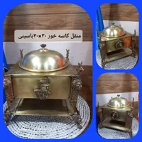 منقل ذغالی زغالی viyana سماوری برنجی مسی|صنایع دستی و سایر لوازم تزئینی|اصفهان, دستگرده|دیوار