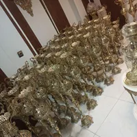 گلدان کنار سالنی برنجی برنز اصل برنزی
