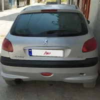 پژو 206 تیپ ۲، مدل ۱۳۸۳ معاوضه با...|خودرو سواری و وانت|کرمانشاه, |دیوار