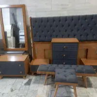 سرویس خواب تمام ام دی اف روکش چوب
