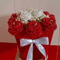 شمع های دست ساز وتزیینی|صنایع دستی و سایر لوازم تزئینی|یاسوج, |دیوار
