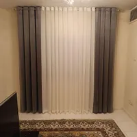 پرده پانچ مخمل و حریر ترک یا کتان|پرده، رانر، رومیزی|رباط‌کریم, |دیوار