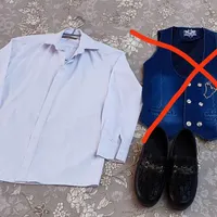 لباس پسرونه تیشرت کت وشلوار جلیقه لباس ورزشی شلوار|کفش و لباس بچه|زاهدان, |دیوار