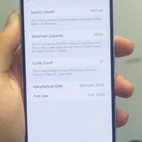IPhone 16 نرمال ۱۲۸ حافظه سایکل 37|موبایل|کرج, کوی امامیه|دیوار