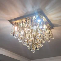 لوستر دوازده شاخه طلایی