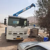 جرثقیل ۵تن بادسان و ۳تن خاور حمل بار سبد بالابر|خدمات حمل و نقل|کرج, شهرک وحدت|دیوار