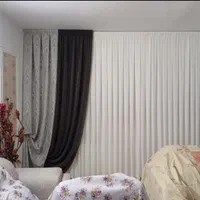 پرده دوخت ونصب وتعمیر انواع پرده شستشو زبرا|خدمات پیشه و مهارت|مشهد, دانشجو|دیوار