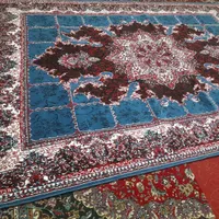 شش تخته فرش ۹ متری نقشه هیوا فیروزه ای|فرش|تهران, افسریه|دیوار