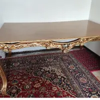 میز ناهارخوری ۸ نفره چوبی|میز و صندلی غذاخوری|خمینی‌شهر, |دیوار