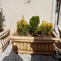 گلدان بتنی فلاورباکس فایبرگلاس مقاوم سیمانی باغی|مصالح و تجهیزات ساختمان|آستارا, |دیوار