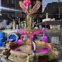 آبنما پاشوردار بتن گلاس مجلل شیک سنگین مقاوم باغی|مصالح و تجهیزات ساختمان|کاشان, |دیوار