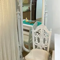 ست آینه قدی و صندلی
