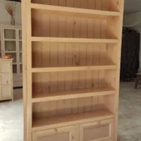 کتابخانه چوب واقعی عمری|کتابخانه، شلف، قفسه‌های دیواری|تهران, عبدل‌آباد|دیوار