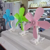 پنکه گیره ای ژله ای رومیزی ۵پره ۴ پره باارسال