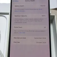اپل iPhone 16 Pro Max با حافظهٔ ۲۵۶ گیگابایت|موبایل|رامسر, |دیوار