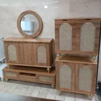 ست اینه کنسول میز تی وی جاکفشی|بوفه، ویترین، کنسول|چهارباغ, |دیوار