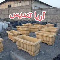 گلدان بتنی مستطیل بتنی سنگین شهری خیابان پارکینگ|مصالح و تجهیزات ساختمان|تهران, شهر‌زیبا|دیوار